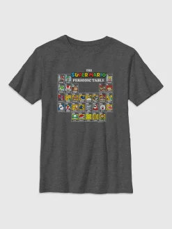 Kids Nintendo Periodic Table Graphic Tee