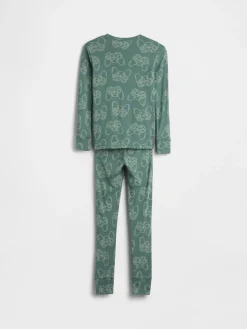 Kids Organic Brushed Cotton PJ Set