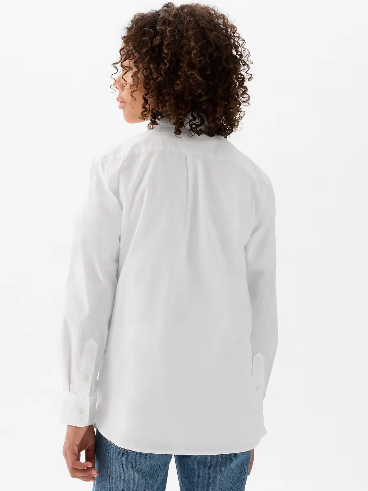 Kids Organic Cotton Poplin Shirt