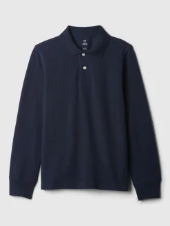 Kids Organic Cotton Uniform Polo Shirt