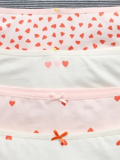 Kids Organic Stretch Cotton Hipster Briefs (5-Pack)