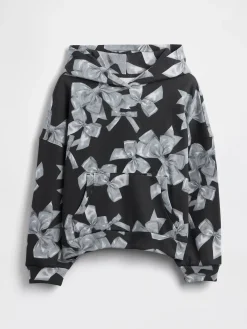Kids Oversized Bow Hoodie