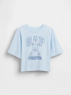 Kids Oversized Graphic Logo T-Shirt
