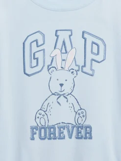 Kids Oversized Graphic Logo T-Shirt
