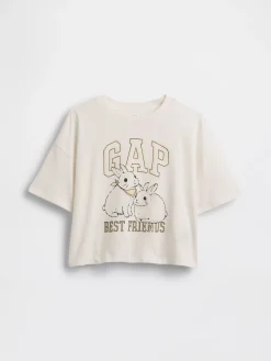 Kids Oversized Graphic Logo T-Shirt