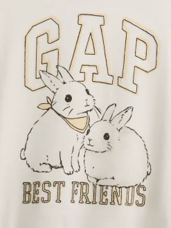 Kids Oversized Graphic Logo T-Shirt