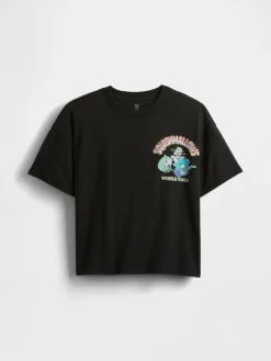 Kids Oversized Graphic T-Shirt