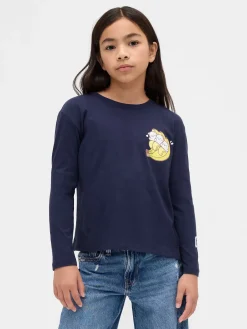 Kids Oversized Graphic T-Shirt