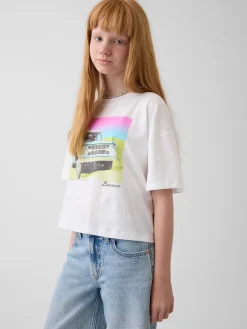 Kids Oversized Graphic T-Shirt
