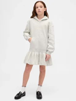 Kids Oversized Hoodie Sweatshirt Dress