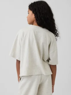 Kids Oversized State Graphic T-Shirt