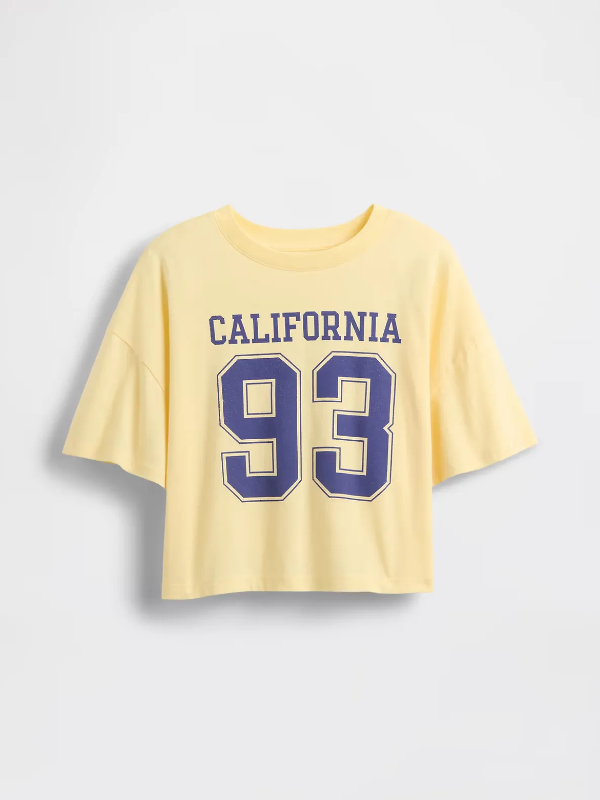 Kids Oversized State Graphic T-Shirt