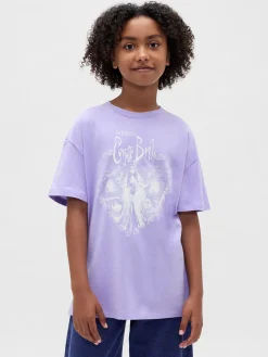Kids Oversized Tunic Graphic T-Shirt