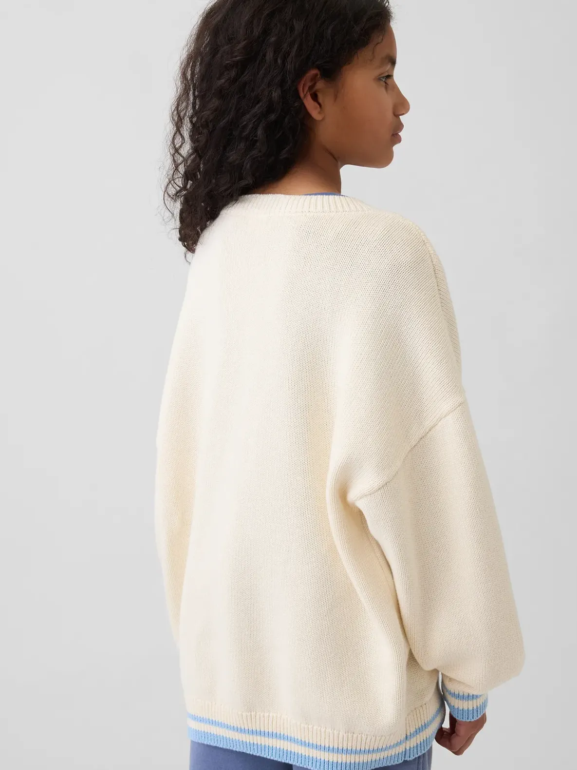 Kids Oversized Tunic Sweater