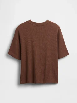 Kids Oversized Waffle T-Shirt