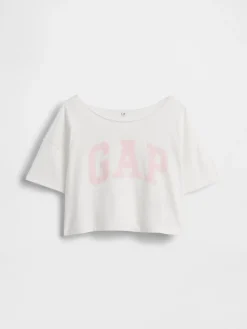 Kids Oversized Wide-Neck T-Shirt