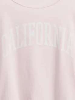 Kids Oversized Wide-Neck T-Shirt