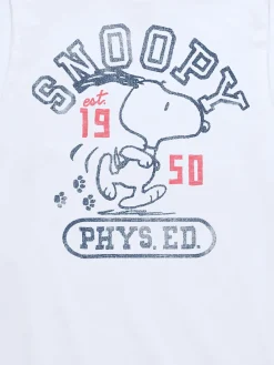 Kids Peanuts Snoopy Phys Ed Short Sleeve T-Shirt