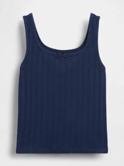 Kids Pointelle Tank Top