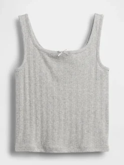 Kids Pointelle Tank Top