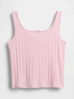 Kids Pointelle Tank Top