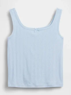 Kids Pointelle Tank Top