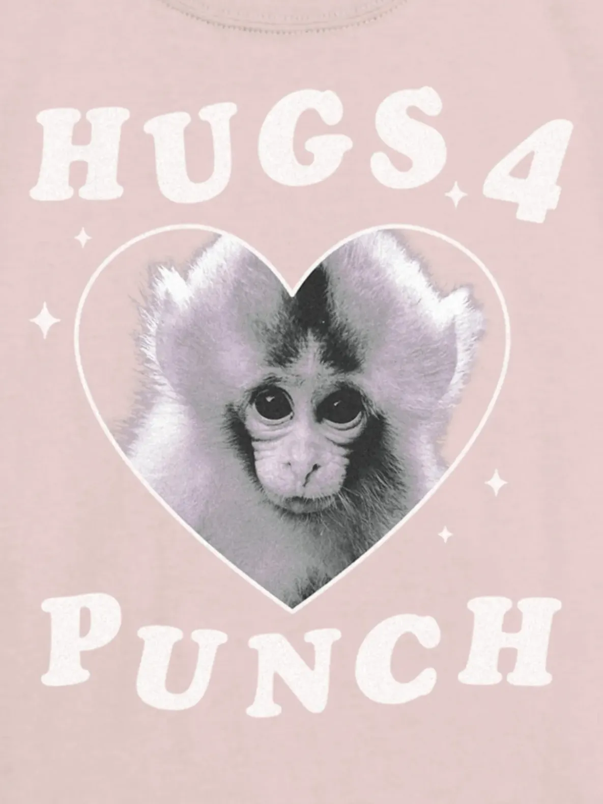 Kids Punch The Monkey Graphic T-Shirt