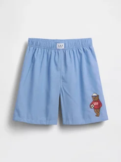Kids Recycled Boxer PJ Shorts