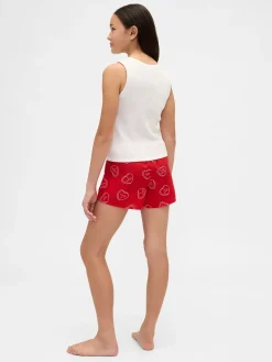 Kids Recycled Flannel PJ Boxer Shorts