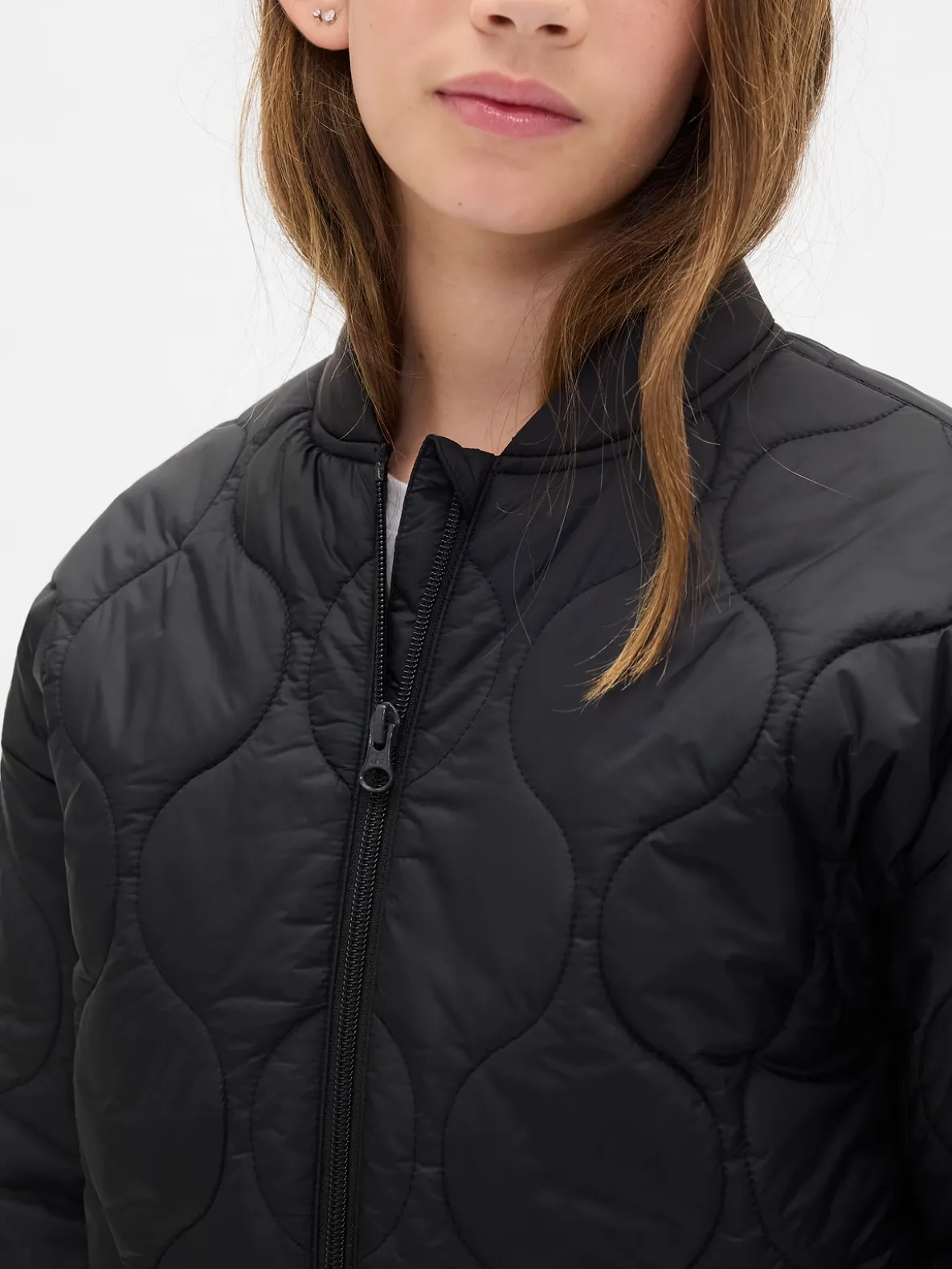 Kids Recycled Lightweight Quilted Puffer Jacket