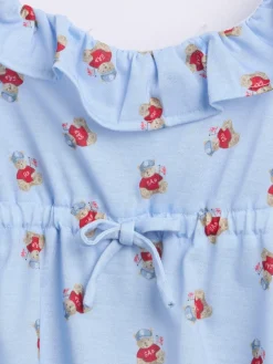 Kids Recycled PJ Ruffle Cami Short Set