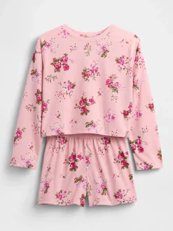 Kids Recycled PJ Short Set