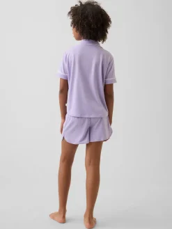 Kids Recycled PJ Short Set