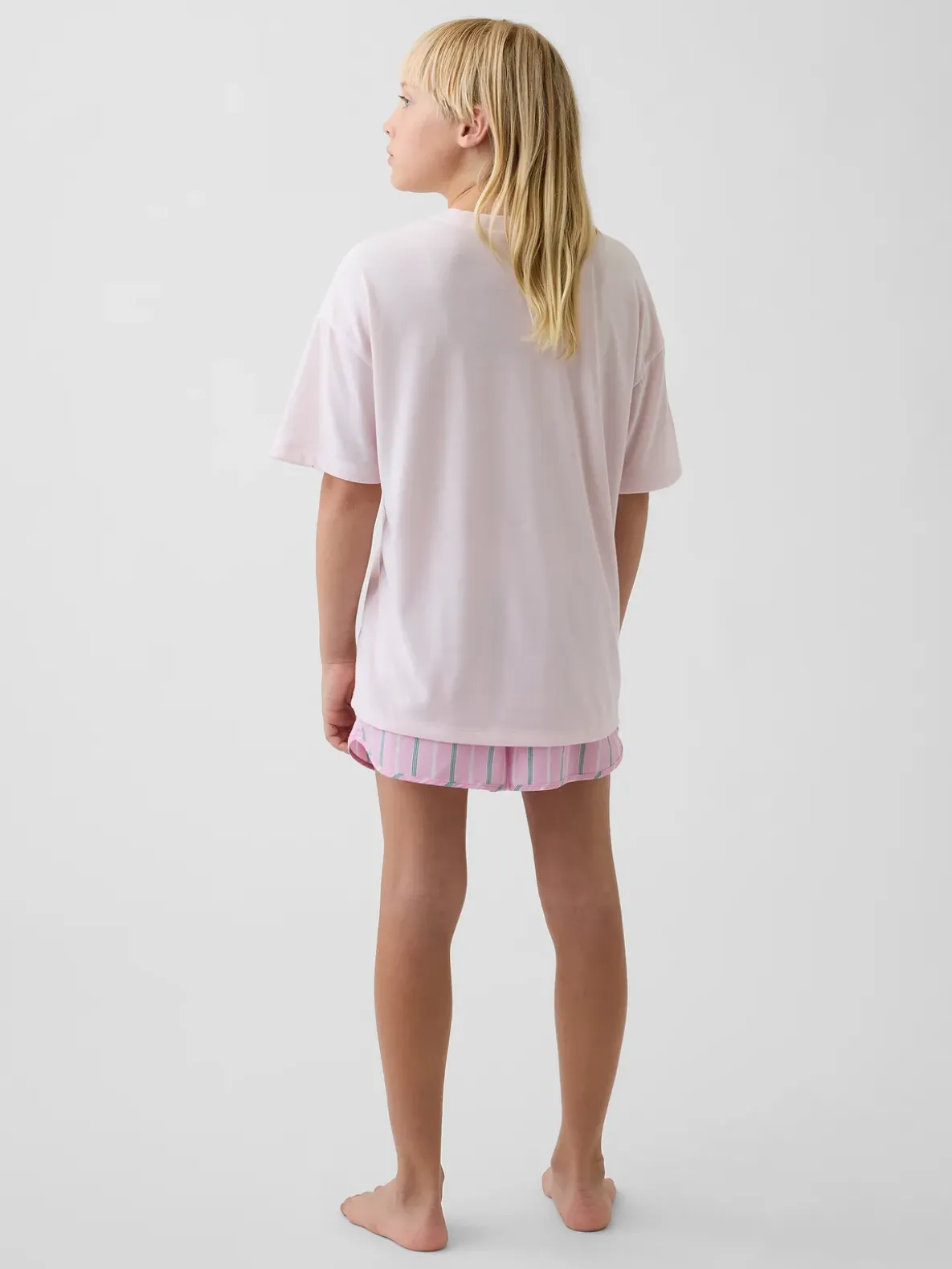 Kids Recycled PJ Short Set