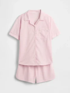 Kids Recycled PJ Short Set