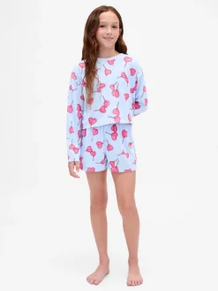 Kids Recycled PJ Short Set