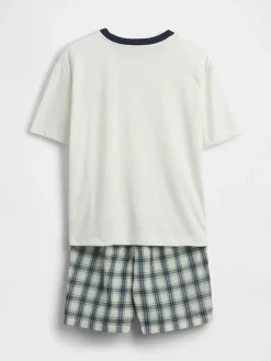 Kids Recycled PJ Short Set