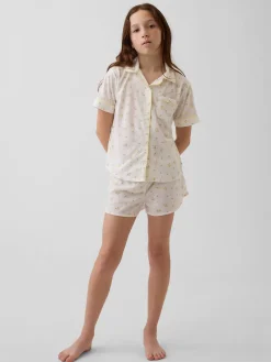 Kids Recycled PJ Short Set