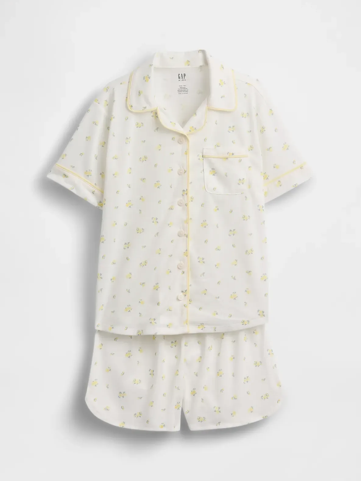 Kids Recycled PJ Short Set