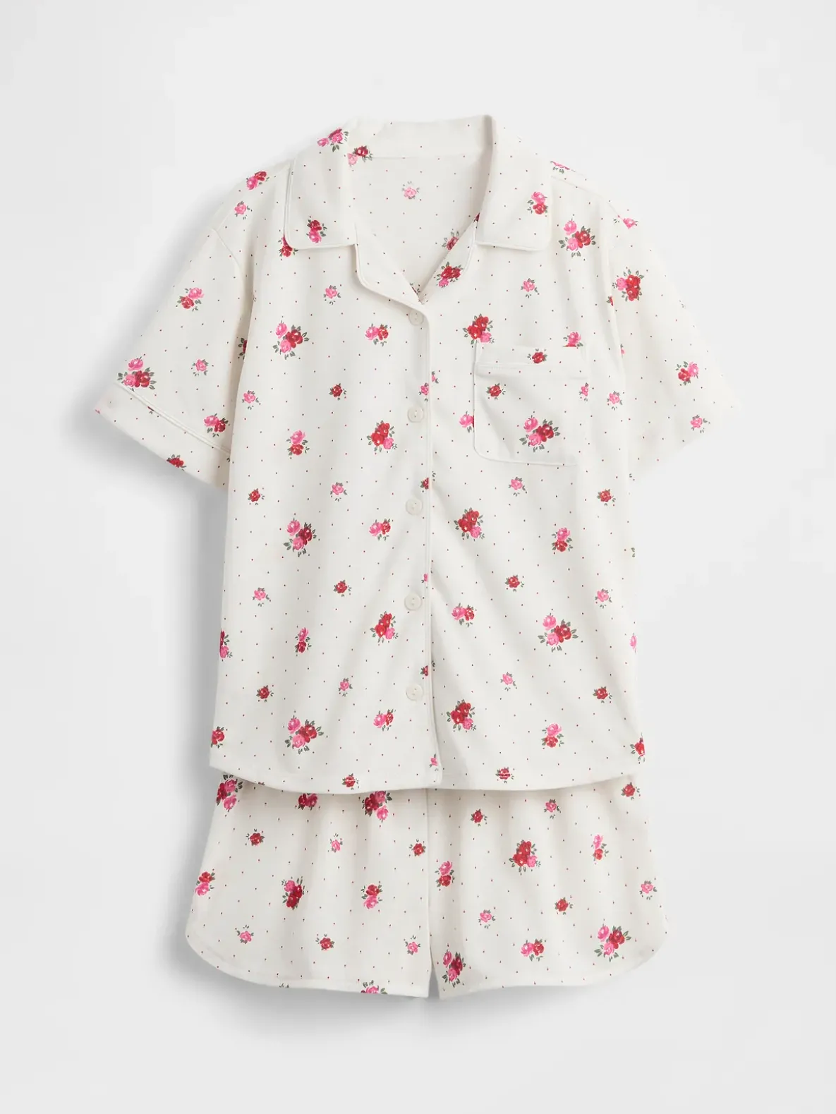 Kids Recycled PJ Short Set