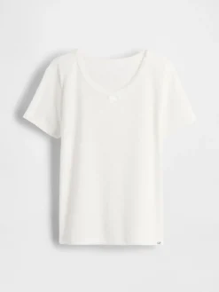 Kids Recycled Pointelle PJ T-Shirt