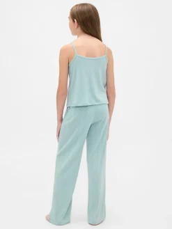 Kids Recycled Pointelle Tank PJ Set