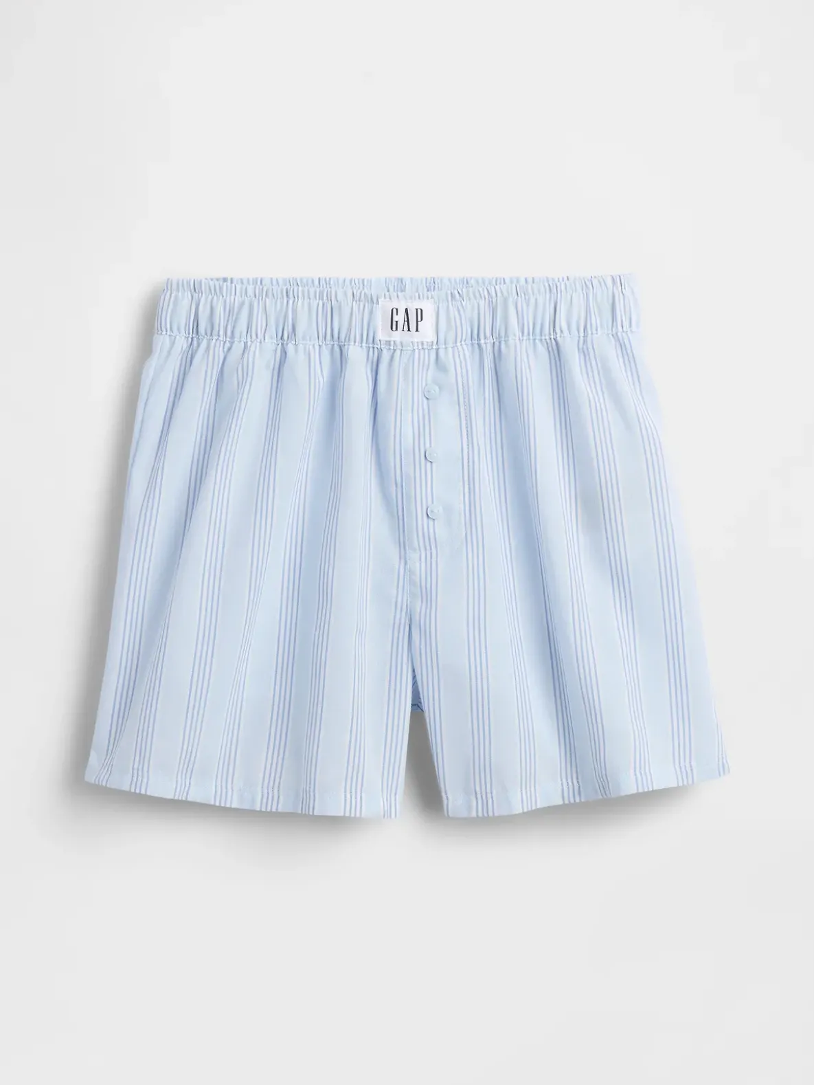 Kids Recycled Poplin PJ Boxer Shorts