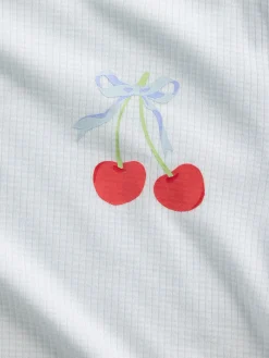 Kids Recycled Rib PJ Short Set