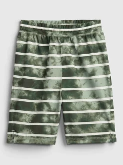 Kids Recycled Tie-Dye Stripe PJ Shorts