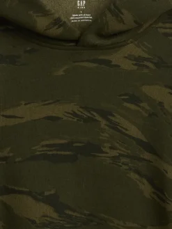 Kids Relaxed Camo Hoodie