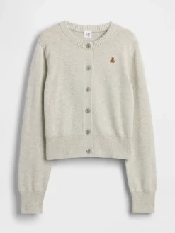Kids Relaxed Crop Cardigan