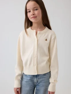 Kids Relaxed Crop Cardigan
