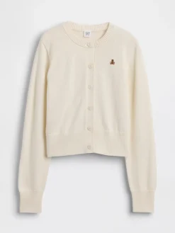 Kids Relaxed Crop Cardigan