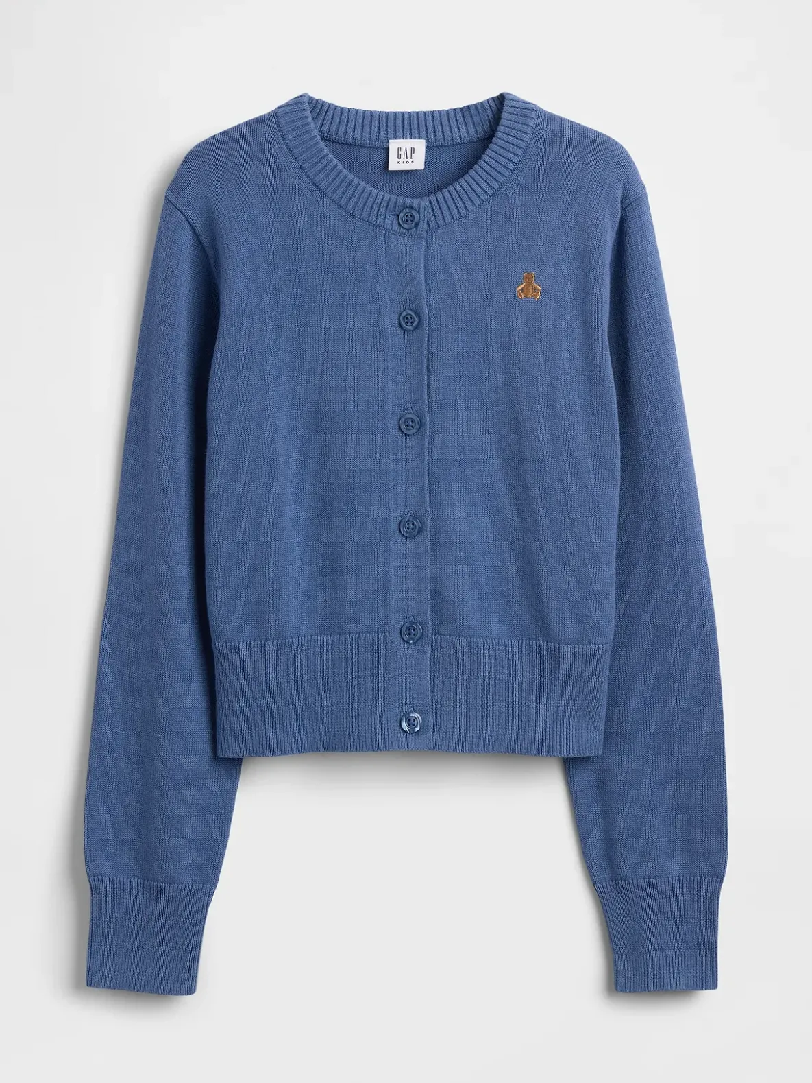 Kids Relaxed Crop Cardigan